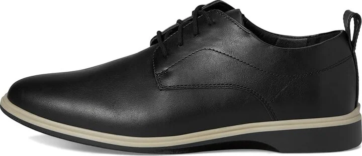 Deer Stags Lisbon Men's Lace Up Wing Tip Shoes Black/Grey : 10 W, Leather - Image 6