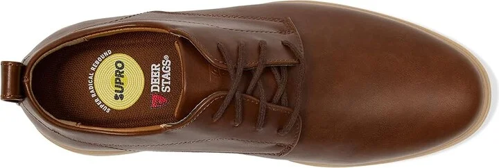 Deer Stags Lisbon Men's Lace Up Wing Tip Shoes Brown : 11.5 M, Leather - Image 2
