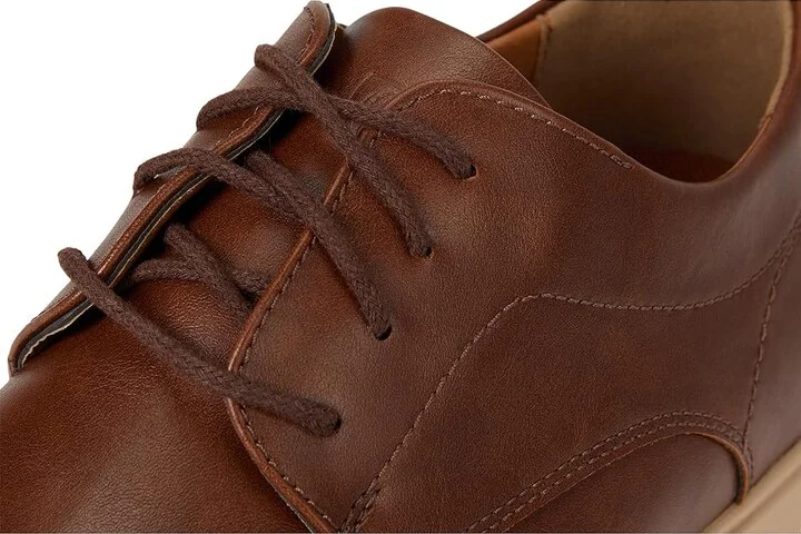 Deer Stags Lisbon Men's Lace Up Wing Tip Shoes Brown : 11.5 M, Leather - Image 7