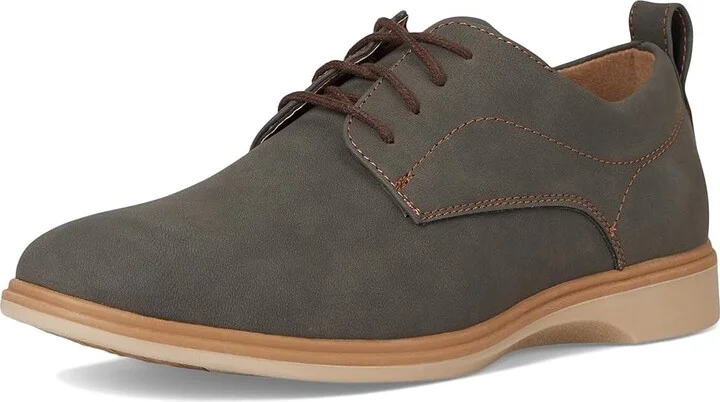 Deer Stags Lisbon Men's Lace Up Wing Tip Shoes Grey : 11.5 W, Leather - Image 5