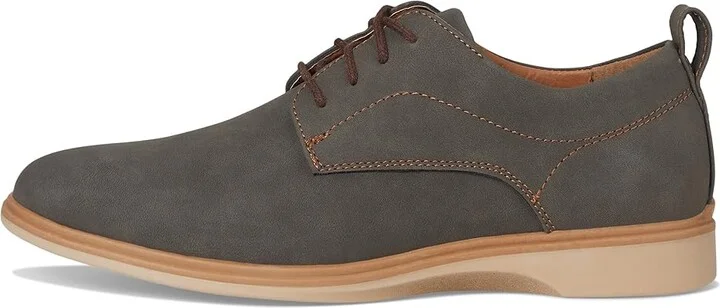 Deer Stags Lisbon Men's Lace Up Wing Tip Shoes Grey : 11.5 W, Leather - Image 6