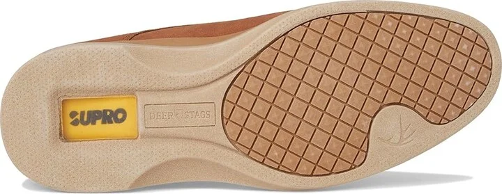 Deer Stags Lisbon Men's Lace Up Wing Tip Shoes Light Brown : 10 W, Leather - Image 3