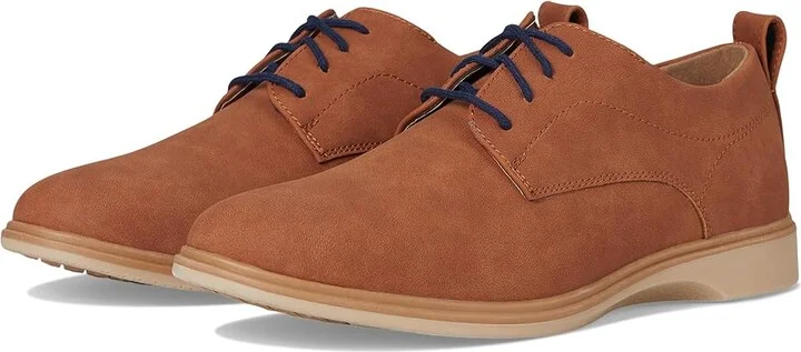Deer Stags Lisbon Men's Lace Up Wing Tip Shoes Light Brown : 10 W, Leather