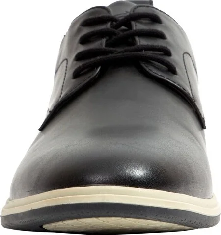 Deer Stags Lisbon Mens S.U.P.R.O. Sock Dress Oxford - Brown - 10.5 Medium - Image 3