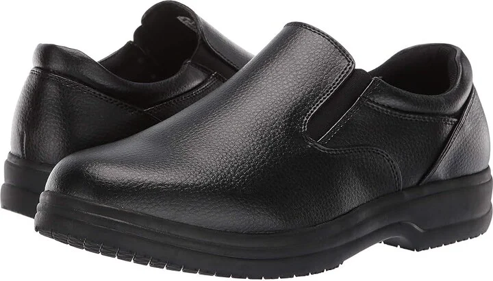 Deer Stags Manager Men's Slip on Shoes Black : 7.5 M (D), Synthetic