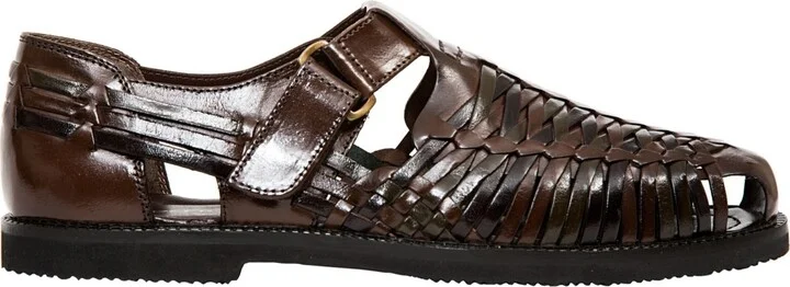 Deer Stags Men's Bamboo-Inspired Fisherman Sandal - Image 3