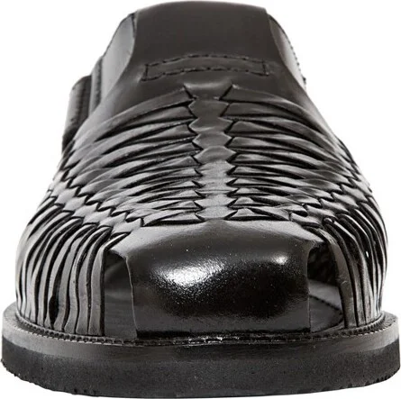 Deer Stags Men's Bamboo2 Classic Dress Comfort Casual Woven Sandal - Black - 13 Medium - Image 2