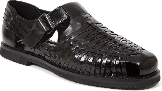 Deer Stags Men's Bamboo2 Classic Dress Comfort Casual Woven Sandal - Black - 13 Medium