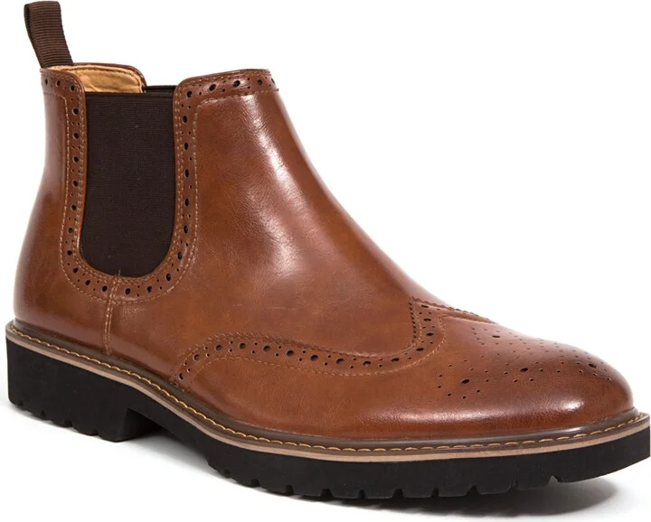 Deer Stags Men's Brayden Dress Comfort Chelsea Boots