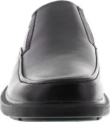 Deer Stags Men's Brooklyn Leather Dress Comfort Loafer - Black - 14 Medium - Image 2