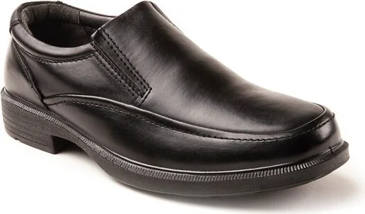 Deer Stags Men's Brooklyn Leather Dress Comfort Loafer - Black - 14 Medium