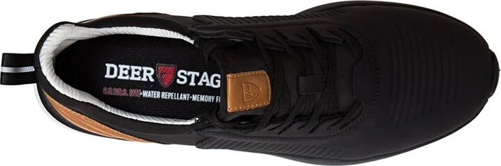 Deer Stags Men's Cranston Water-Repellant Fashion Sneakers - Black, Brown - Image 4