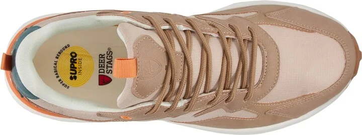 Deer Stags Men's Gravity S.u.p.r.o. Inside Cushioned Fashion Sneaker - Taupe/Light Taupe - Image 5