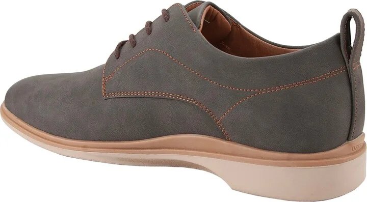 Deer Stags Men's Lisbon S.u.p.r.o. Sock Dress Oxford - Black/Grey - Image 7