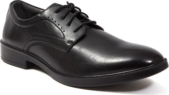 Deer Stags Men's Metro Dress Comfort Oxford-Black-8.5 Wide
