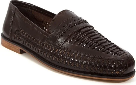 Deer Stags Men's Puebla Huarache Sandal Slip-on - Dark Brown - 13 Medium
