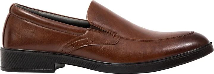Deer Stags Men's Refine Memory Foam Water Repellant Slip-On Moc-Toe Loafer Shoes - Image 7