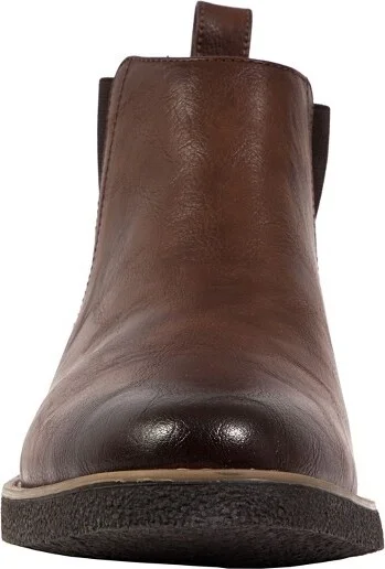 Deer Stags Men's Rockland Dress Comfort Chelsea Boot - Redwood/Dark Brown - 10.5 Medium - Image 8