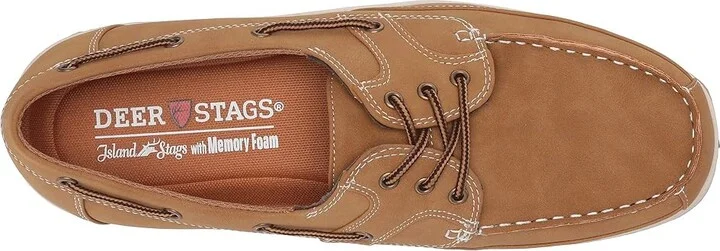 Deer Stags Mitch Boat Shoe Men's Shoes Light Tan : 11.5 M (D), Synthetic - Image 3