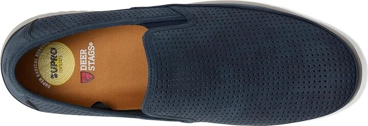 Deer Stags Montauk Men's Shoes Navy : 8 W (3E), Faux Leather - Image 2