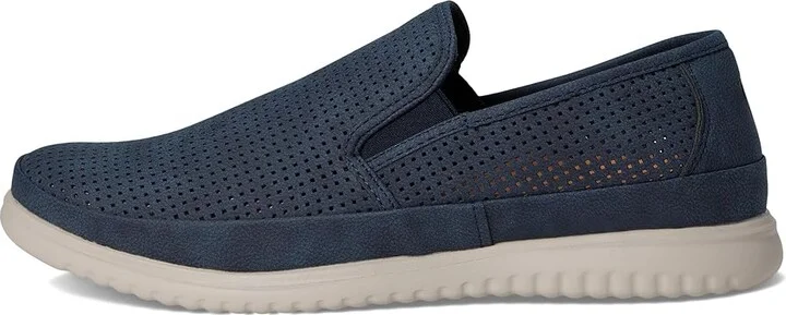 Deer Stags Montauk Men's Shoes Navy : 8 W (3E), Faux Leather - Image 6