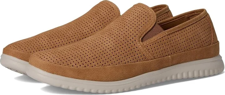 Deer Stags Montauk Men's Shoes Tan : 9.5 W (3E), Faux Leather