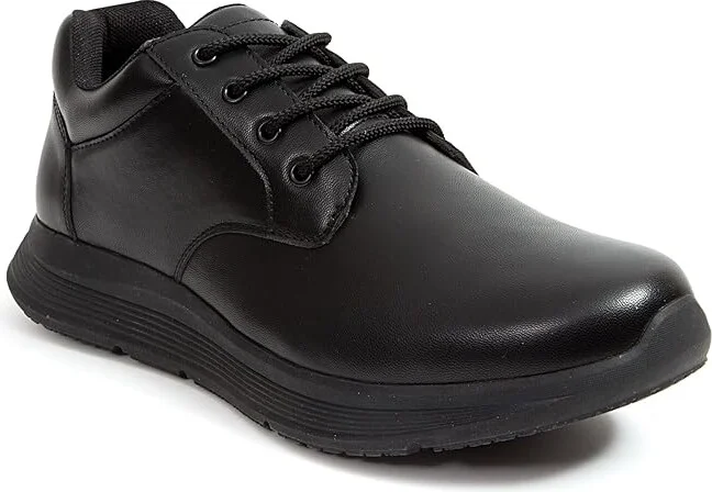 Deer Stags Montez Men's Lace Up Wing Tip Shoes Black : 10.5 M, Leather