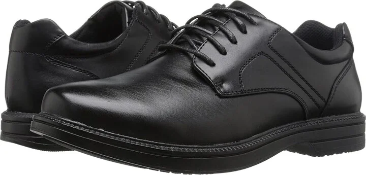 Deer Stags Nu Times Dress Oxford Men's Shoes Black : 8 M (D), Synthetic/Leather