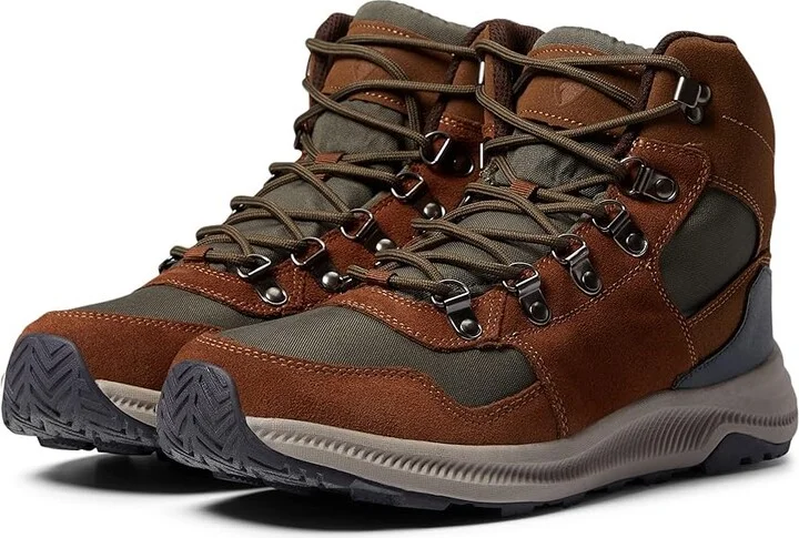 Deer Stags Peak Men's Shoes Chestnut/Green : 8 M (D), Leather