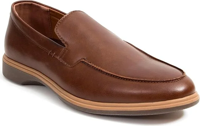 Deer Stags Porto Men's Lace Up Wing Tip Shoes Brown : 12 W, Leather