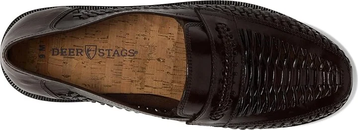 Deer Stags Puebla Men's Lace-up Boots Dark Brown : 9.5 M, Leather - Image 2