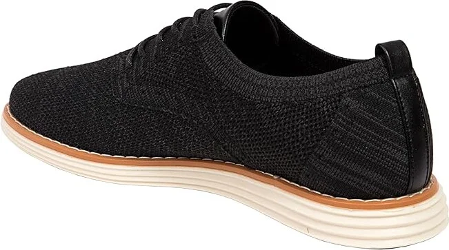 Deer Stags Select Men's Lace Up Wing Tip Shoes Black : 10 M, Mesh - Image 4