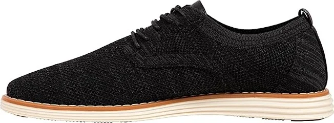 Deer Stags Select Men's Lace Up Wing Tip Shoes Black : 10 M, Mesh - Image 6
