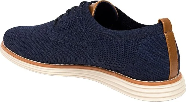 Deer Stags Select Men's Lace Up Wing Tip Shoes Navy : 10.5 M, Mesh - Image 4