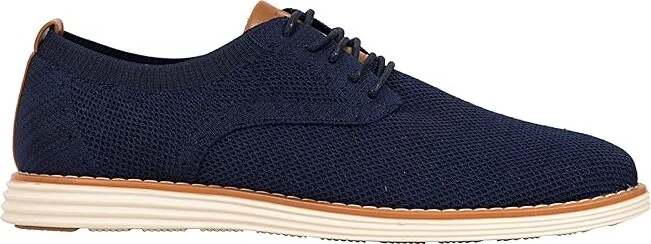 Deer Stags Select Men's Lace Up Wing Tip Shoes Navy : 10.5 M, Mesh - Image 7
