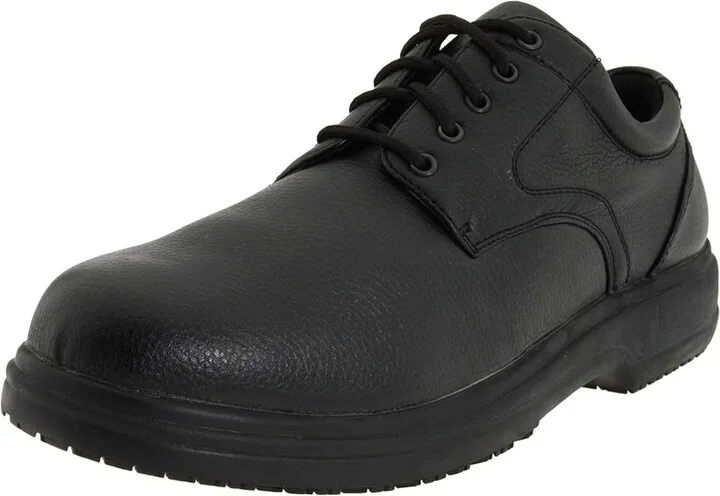 Deer Stags Service Men's Lace up casual Shoes Black : 8 M (D), Synthetic - Image 2