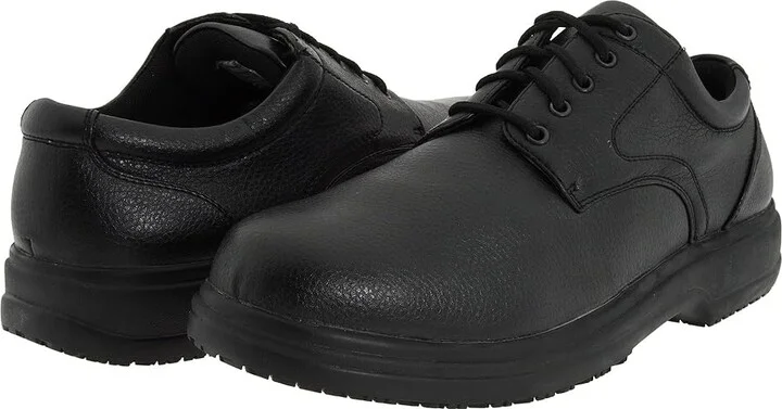 Deer Stags Service Men's Lace up casual Shoes Black : 8 M (D), Synthetic