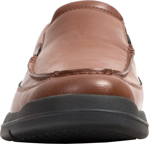 Deer Stags Spartan Mens S.U.P.R.O. Sock Dress Loafer - Dark Brown - 8 Medium - Image 2