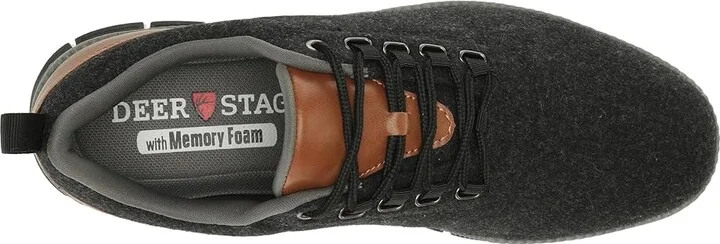 Deer Stags Status Men's Lace-up Boots Black/Luggage : 8.5 M, Polyester - Image 2