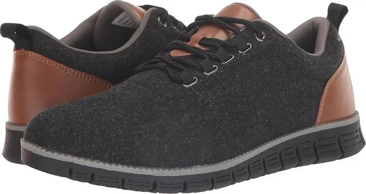 Deer Stags Status Men's Lace-up Boots Black/Luggage : 8.5 M, Polyester