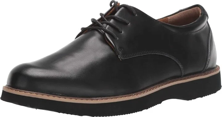 Deer Stags Walkmaster Plain Toe Oxford Men's Shoes Black : 8.5 M (D), Leather - Image 2