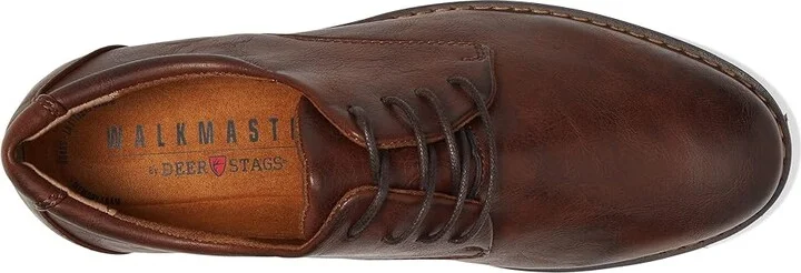 Deer Stags Walkmaster Plain Toe Oxford Men's Shoes Brown : 8 M (D), Leather - Image 2