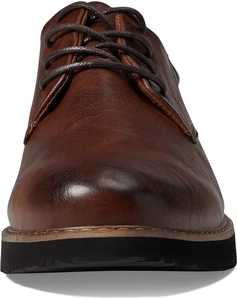 Deer Stags Walkmaster Plain Toe Oxford Men's Shoes Brown : 8 M (D), Leather - Image 5