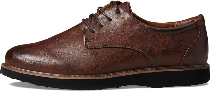 Deer Stags Walkmaster Plain Toe Oxford Men's Shoes Brown : 8 M (D), Leather - Image 6