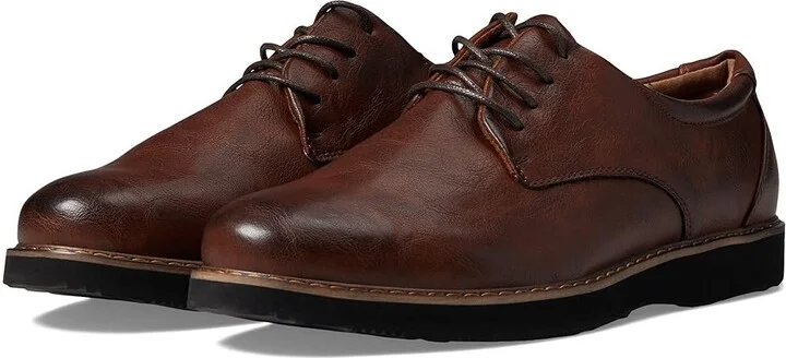 Deer Stags Walkmaster Plain Toe Oxford Men's Shoes Brown : 8 M (D), Leather