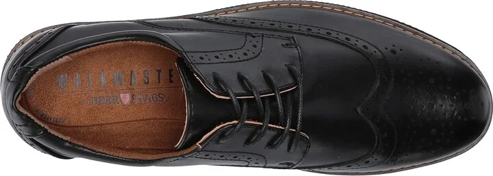 Deer Stags Walkmaster Wing Tip Oxford Men's Shoes Black : 8 M (D), Leather - Image 3