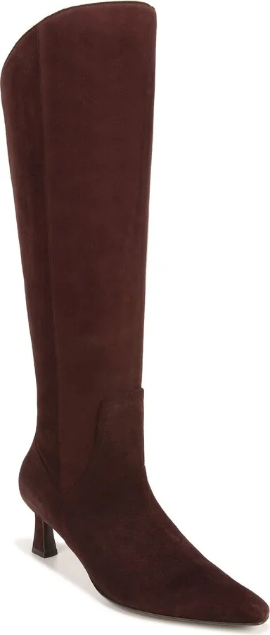 Mahogany Brown Suede