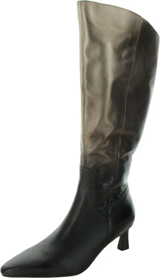 Deesha Womens Extra Wide Calf Suede Knee-High Boots