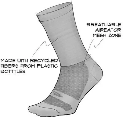 DeFeet Aireator 6in Santa Fe Sock - Image 2