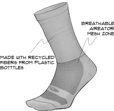 DeFeet Aireator 6in Santa Fe Sock - Image 7